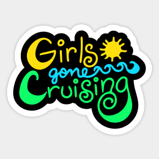 Girls gone Cruising Sticker